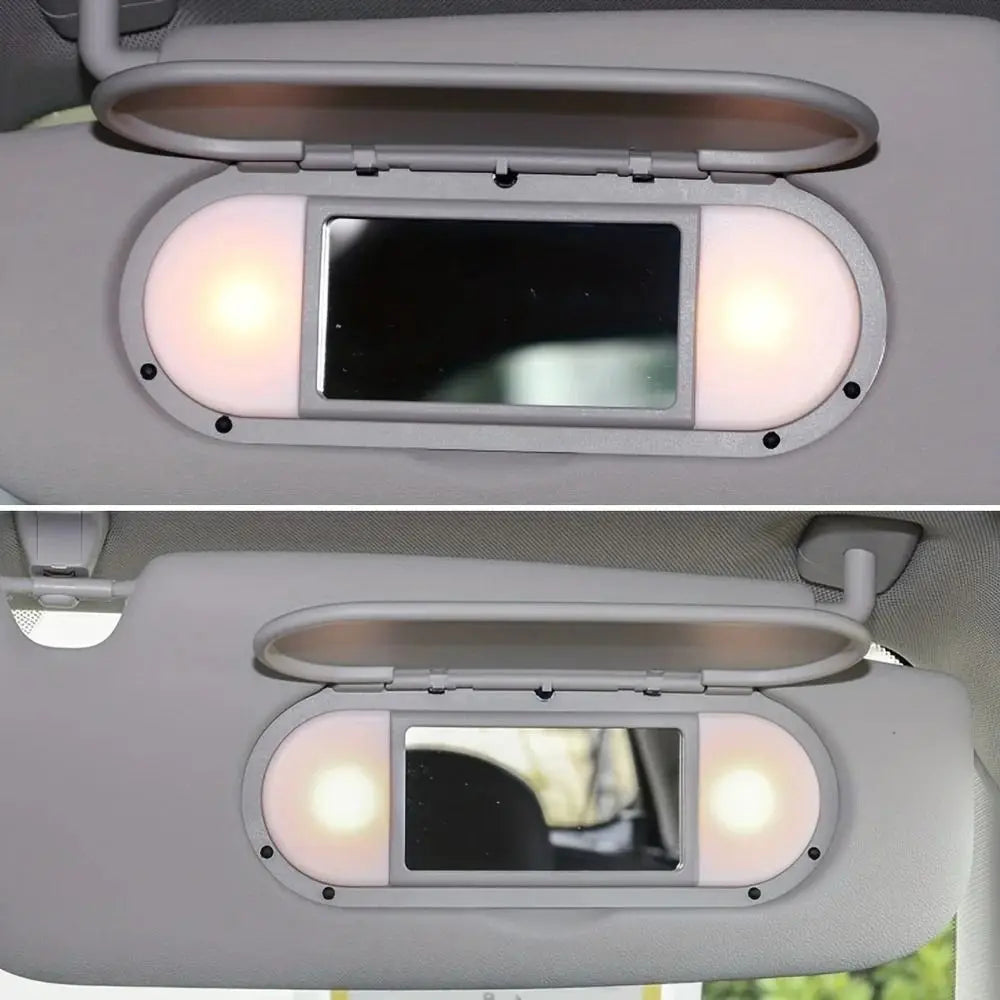 Anti-glare Car Sun Visor Mirror Cover Anti-UV Universal Vanity Zpaxo