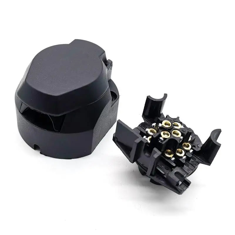 13-Pin Euro Trailer Socket Adapter | 12V Tow Bar Plug