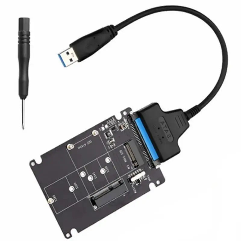 652F Compactly M.2NGFF mSATA SSDs to SATAAdapter m.2NGFF to USB Converter with Plugs and Play Design HassleFree Maintenance Zpaxo