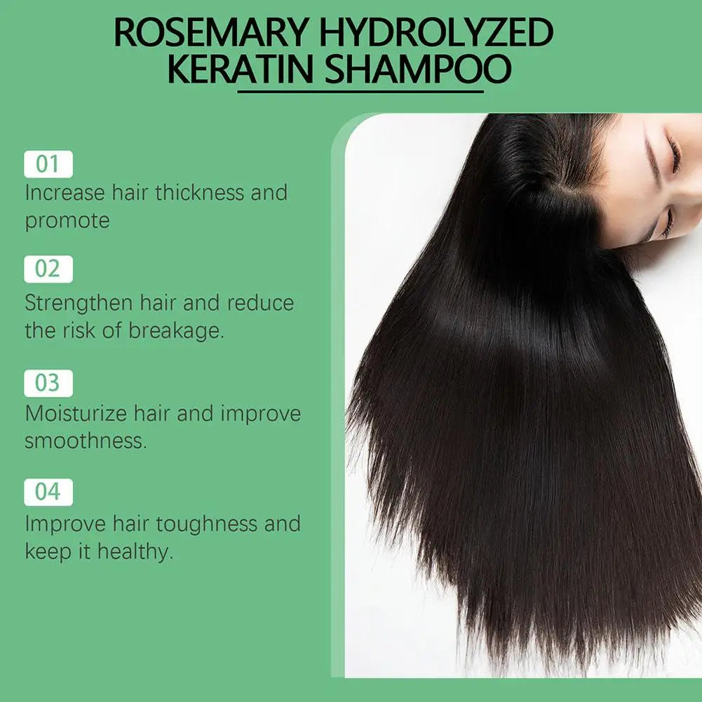 Natural Rosemary Shampoo – Reduce Hair Loss & Dandruff 100ml Rosemary Hair Shampoo Zpaxo