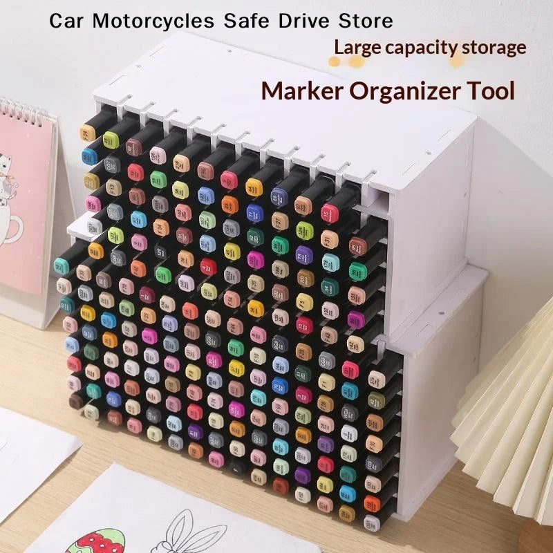 CMMarker Storage Organizer Large Capacity Multi Slots Sturdy Build