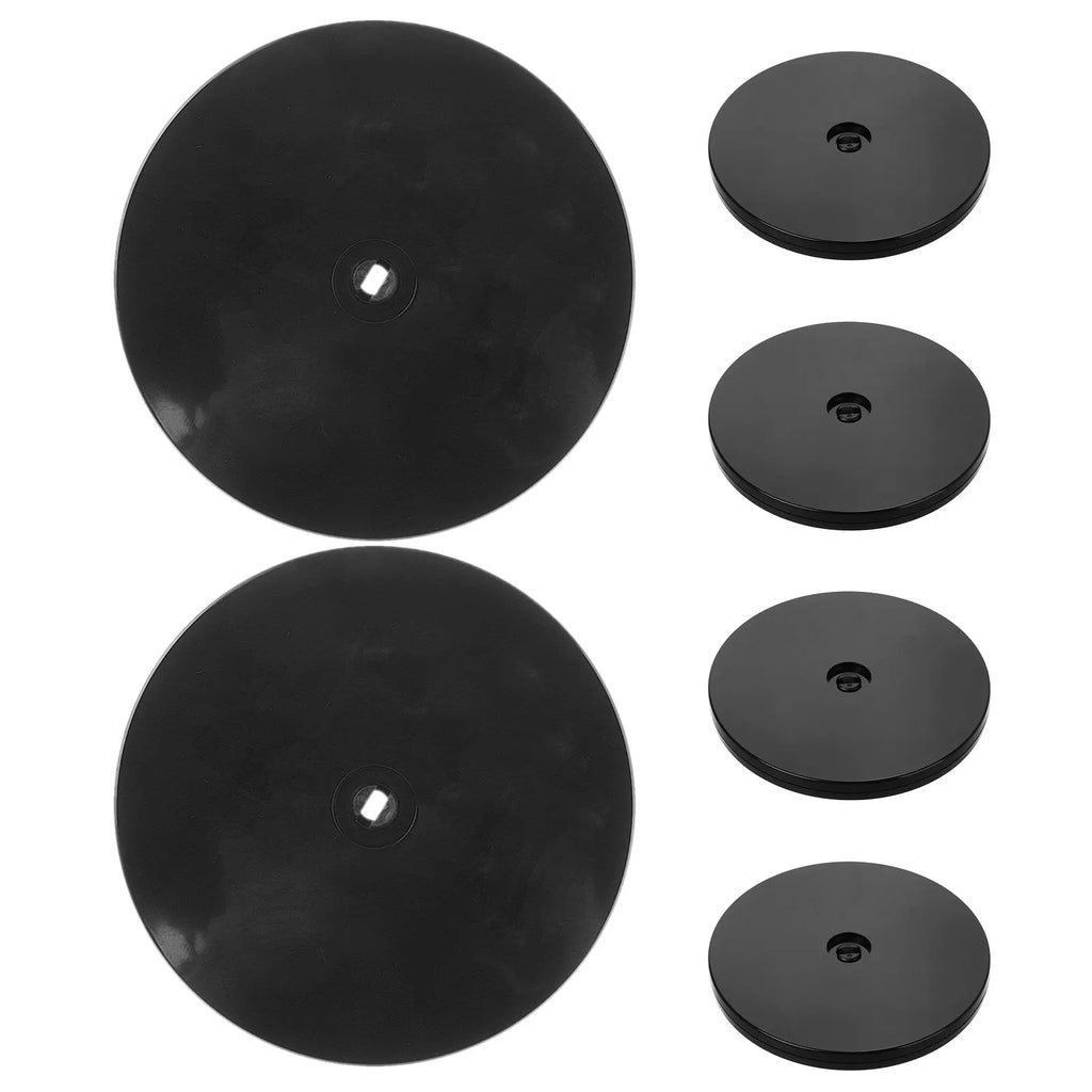 Rotating Swivel Stand Ball Bearings Plastic Turntable Display