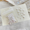 3D Ocean Nail Art Charms Aurora Shell Starfish Mermaid Tail Decors