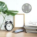 Round Clock Glass Dome Convex Transparent Replacement Lid Cover Wall