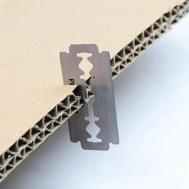 Double Edge Safety Razor Blades 10–100 Pack | Stainless Steel Safety Razor Blades Zpaxo