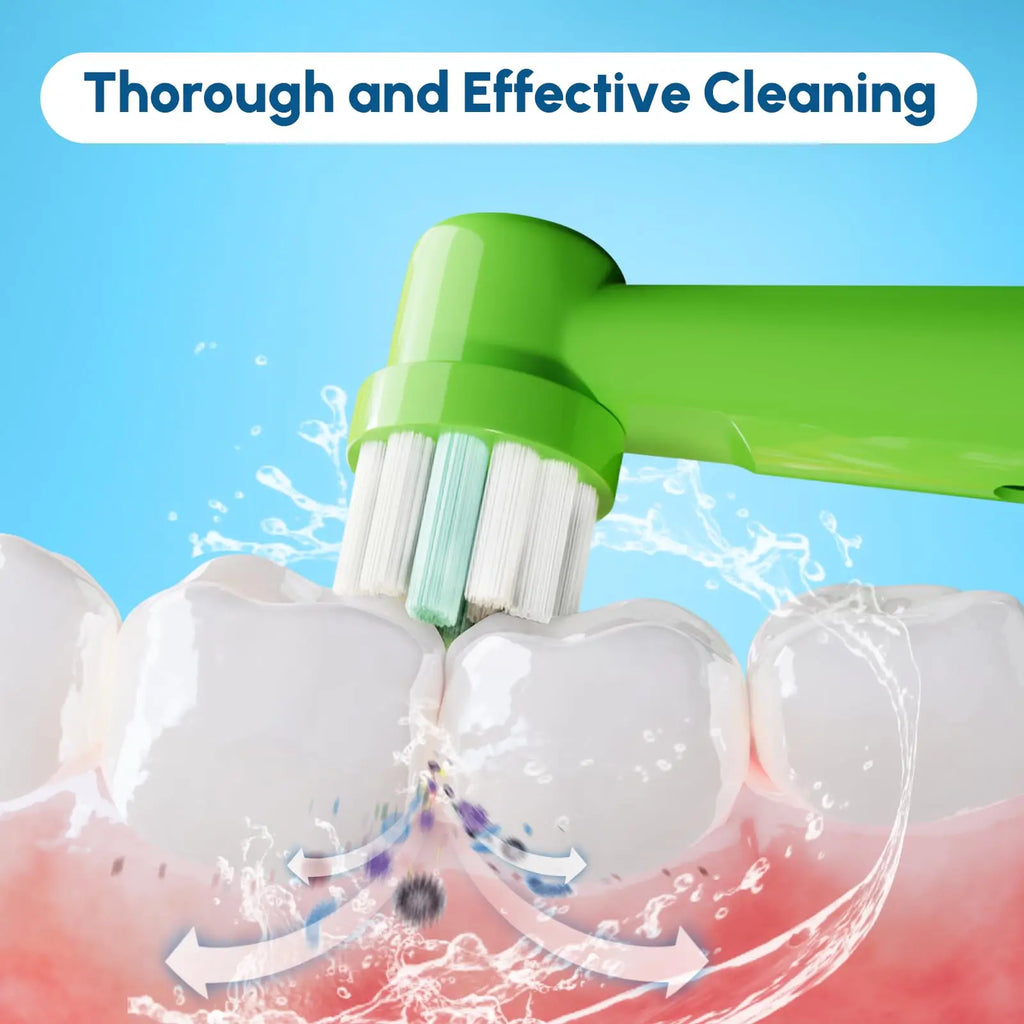 4 16 20 Electric Toothbrush Head Oral B Sensitive Replacement Kid Zpaxo
