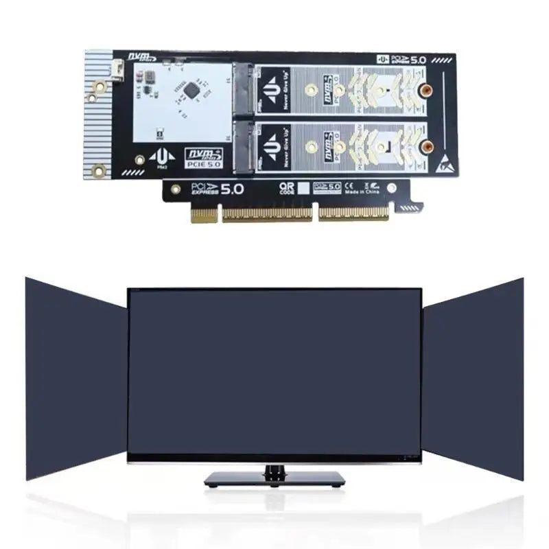 652F PCIe 5 0 M 2 NVMe Adapter Card X16 Coverter Expansion Zpaxo