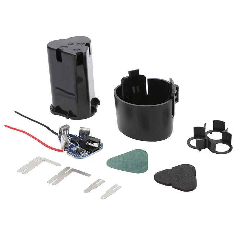 DIY Kit 3S Lithium Ion Battery Charger/Discharger Protection Board Plug-in 12V Power Tools Battery For Power Drill Chainsaw Zpaxo
