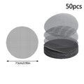 50pcs For Pot Bottom Prevent Soil Loss Bonsai Flower Plant Gardening Tools Pot Hole Mesh Pad Grid Round Drainage Hole Screen Zpaxo 7.5cm