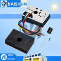 1PCS cCompact Optical Dust Sensor Compatible GP2Y1010AU0F GP2Y1010AUOF Smoke Particle Sensor With Cable Zpaxo Default Title