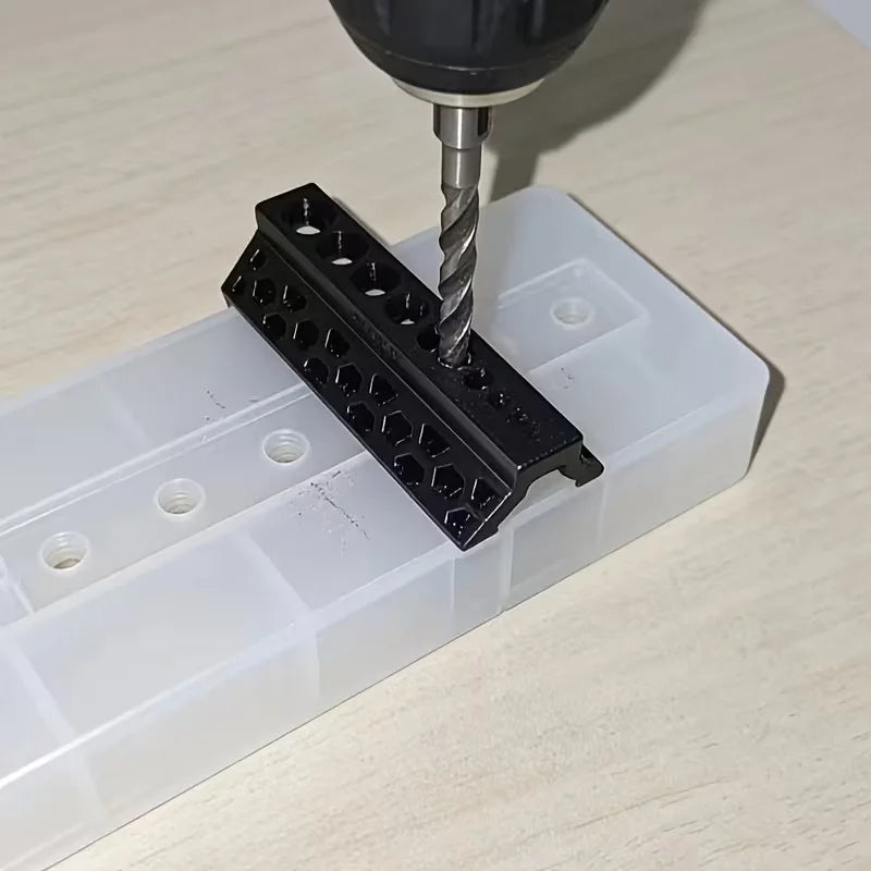 Ten Hole Drilling Guide Firmly Fixed PVC Pipe Non-slip Precise Drill