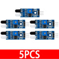 IR Infrared Obstacle Avoidance Sensor Module 3-Wire Reflective Zpaxo 5PCS