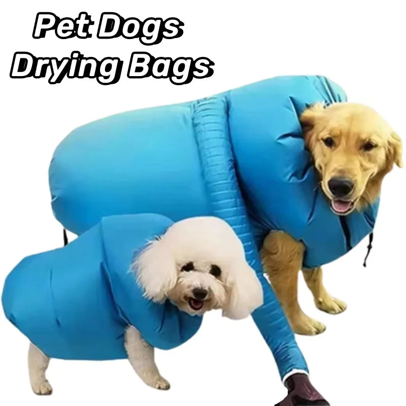 Dogs Hair Dryer Blow Bag Pet Dry Folding Grooming Portable Drying