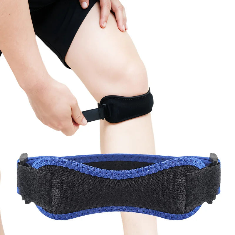 Adjustable EVA Knee Strap – Patella Tendon Support for Sports