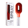 ▶1Pcs Refillable Liquid Water Spray Paddle Comb Anti Static Spray Hair Brush Soft Bristle Hair Styling Massage Comb For Home Zpaxo Orange
