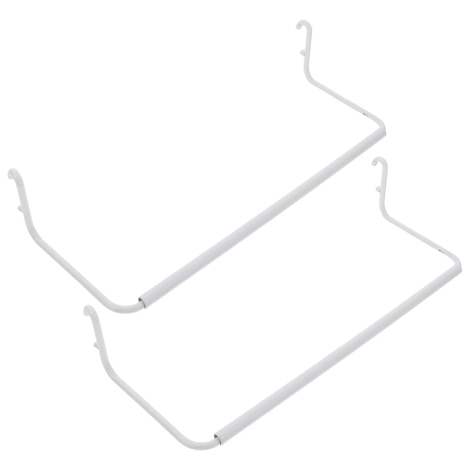 Rustproof Extendable Pegboard Towel Rack Metal Paper Holder Home