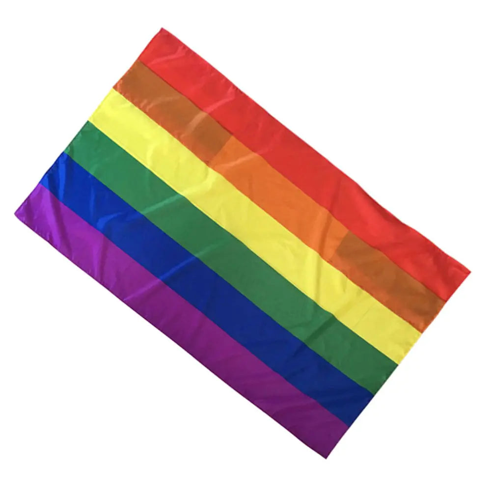 Polyester Cape Cloak Easy Wear Bright Rainbow Design Pride Parades Zpaxo