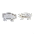 Pig Silicone Mold Safe Epoxy Resin Making Cement Ornament Festival
