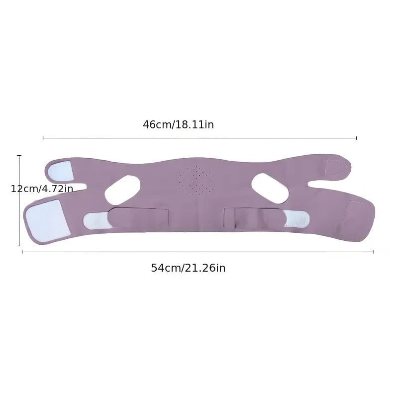 Overnight Face Lift Band Graphene Fiber Double Chin Reducer Jawline