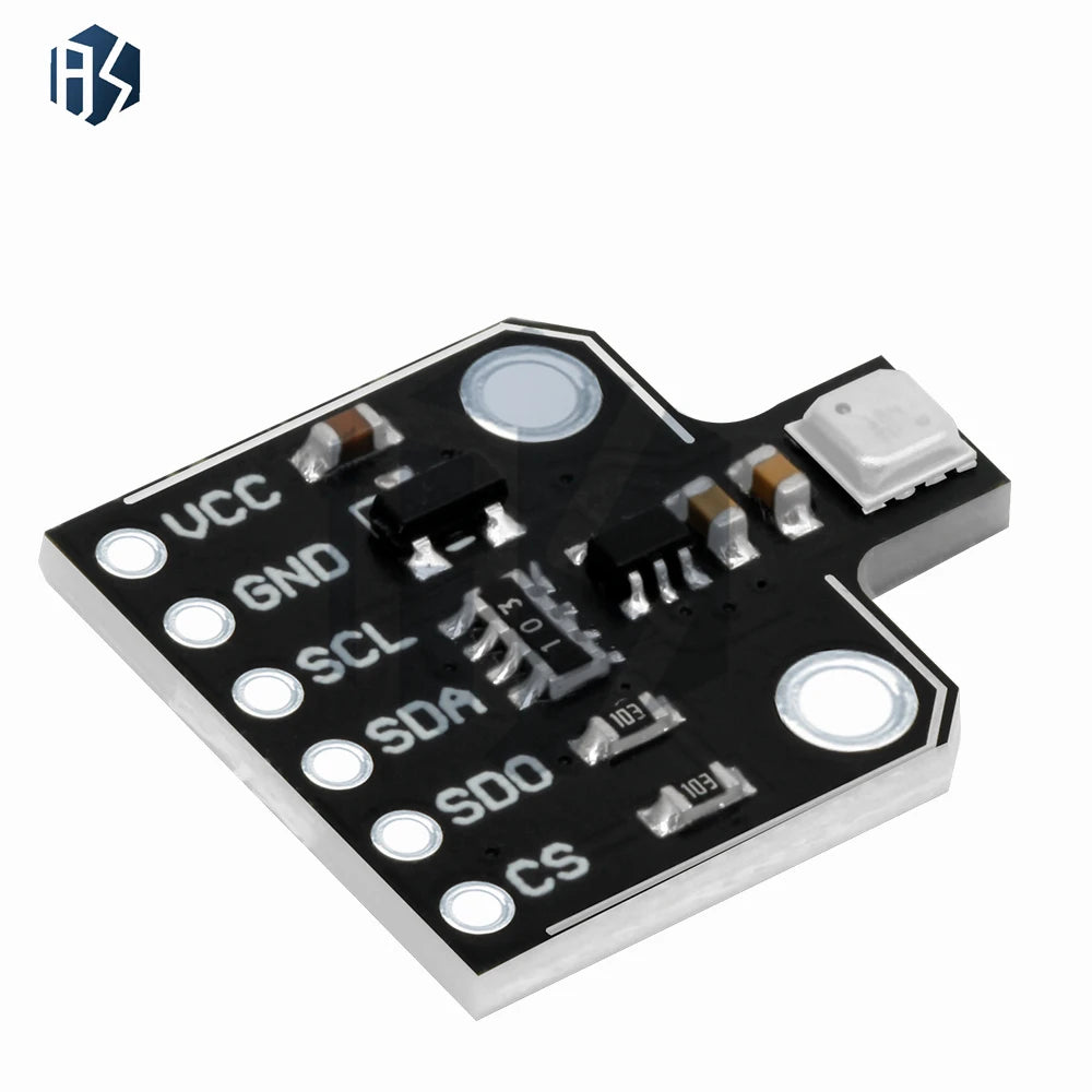 1PC BME688 AI Smart Environmental Sensor Module – Temperature/Humidity/Pressure/Gas Detection with I2C for Arduino Zpaxo