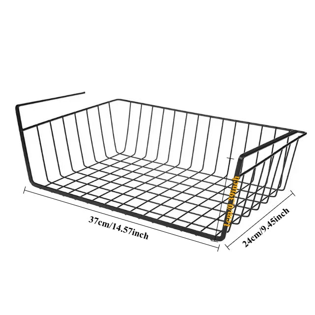 S L Cupboard Under Storage Iron Cabinet Closet Desk Hanging Mesh