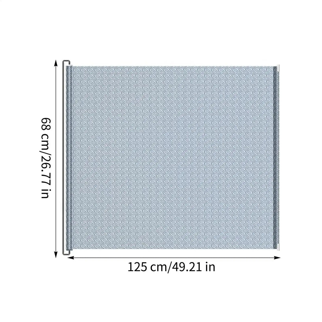 Retractable Dog Gate No-drill Pets Mesh Door Doorways Childproof Net