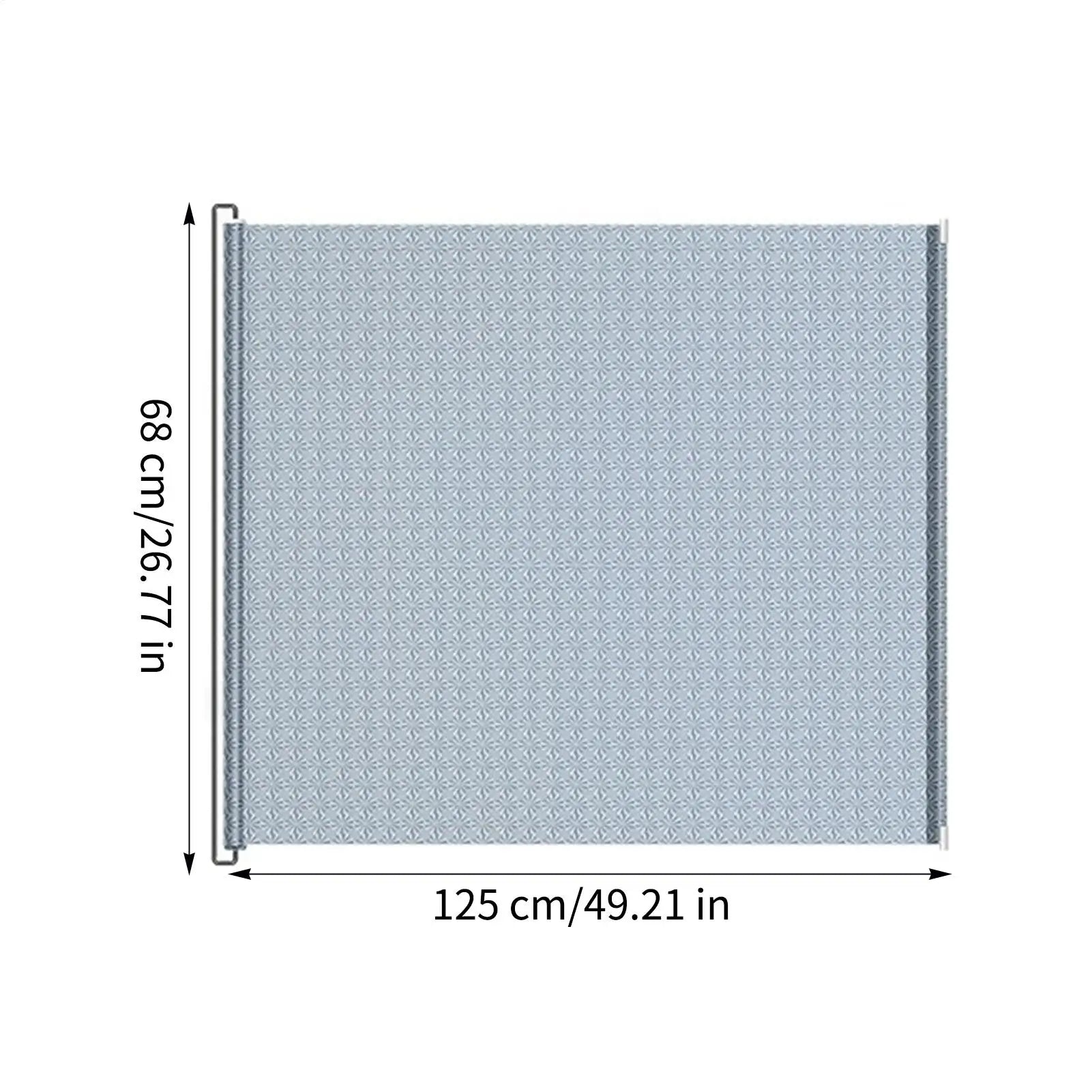 Retractable Dog Gate No-drill Pets Mesh Door Doorways Childproof Net