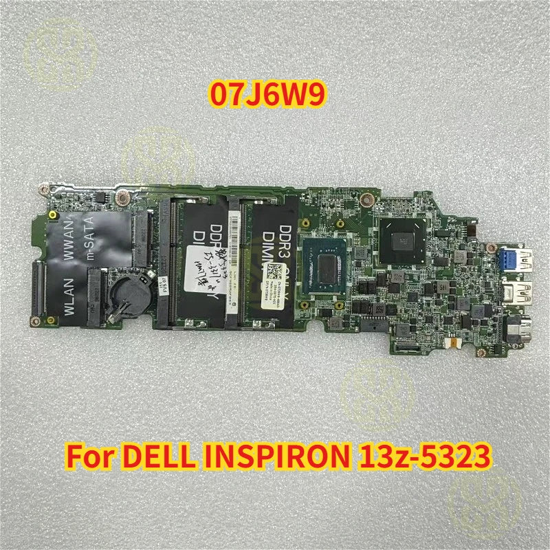 07J6W9 7J6W9 Dell INSPIRON 13z-5323 Laptop Motherboard I5-3317U DDR3