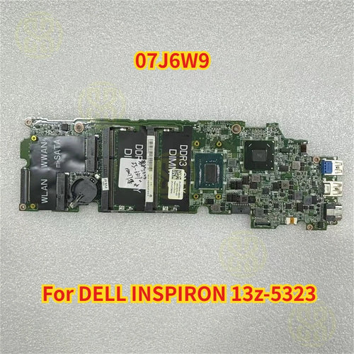 07J6W9 7J6W9 Dell INSPIRON 13z-5323 Laptop Motherboard I5-3317U DDR3 Zpaxo Default Title