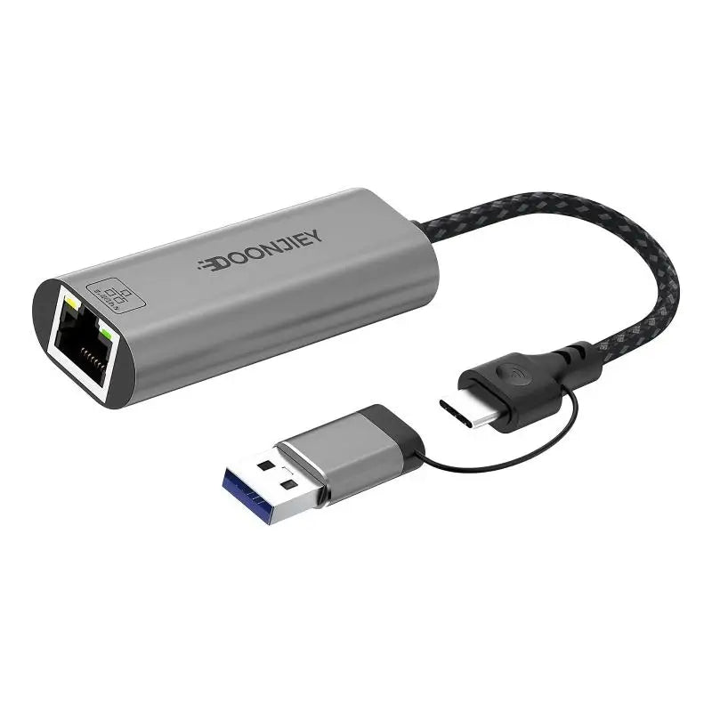 652F USB C RJ45 Ethernet Adapter Gigabit Networking Converters Laptop Zpaxo