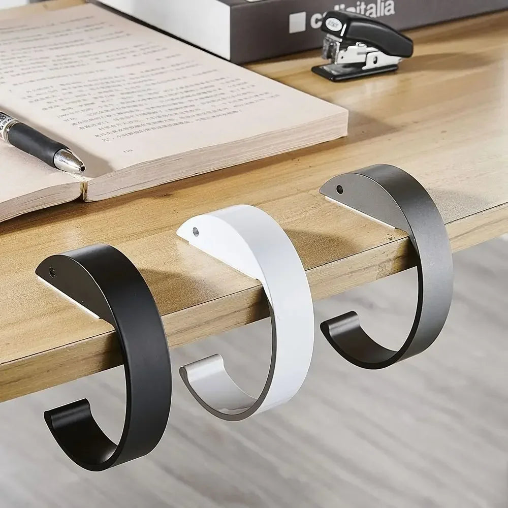 Portable Aluminum Table Hook – Hanging Bag & Handbag Holder Table Bag Hook Zpaxo