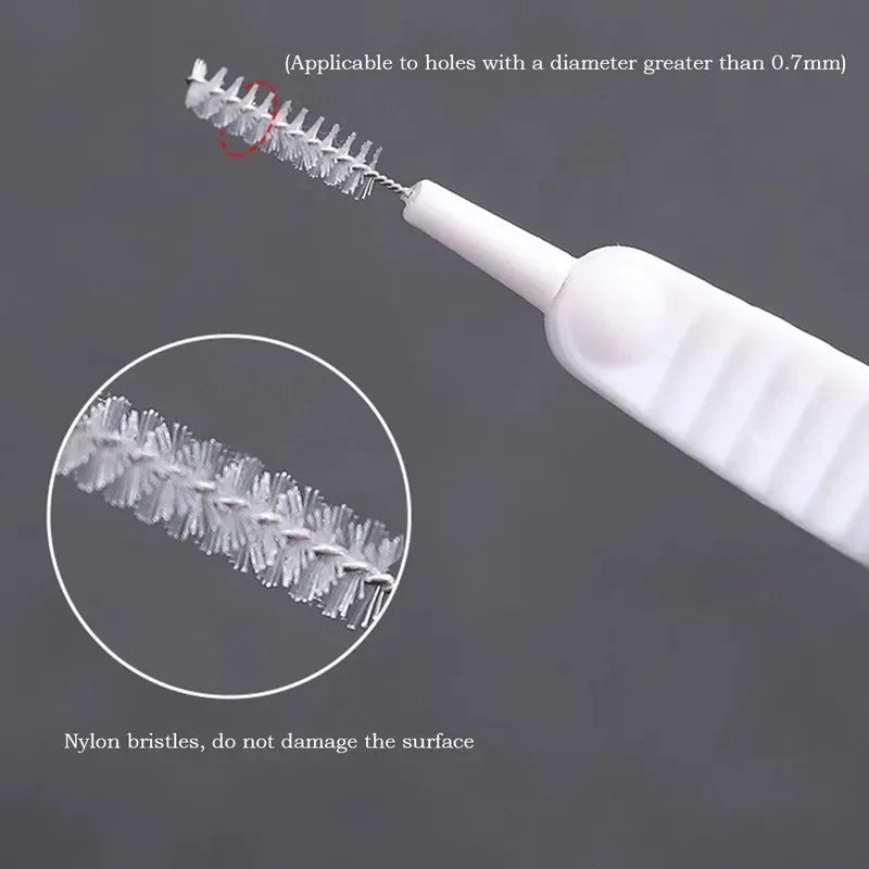 10-Piece Shower Head & Pore Gap Cleaning Brush Set