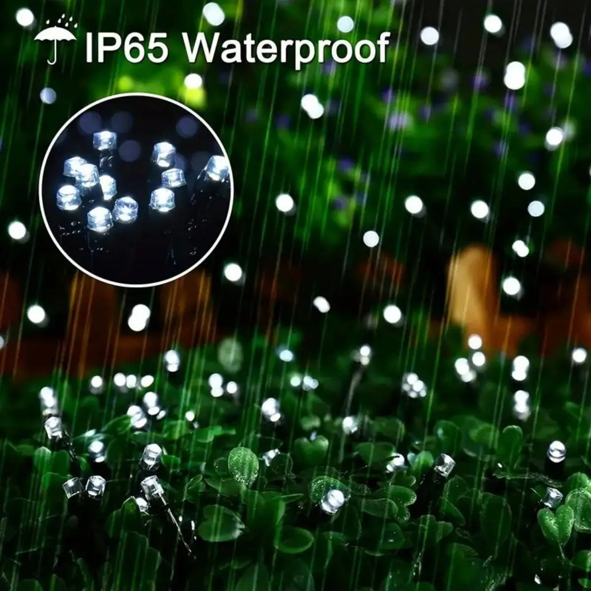 7M 12M 22M Solar Energy Decorative Lights Courtyard Waterproof LED Zpaxo