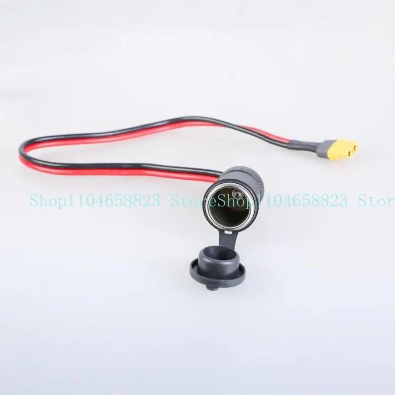 XT60 Male/Female to Car Charging Adapter 14AWG Female Car Charging Adapter Socket Connector Cable for Car Truck Motorcycle Zpaxo