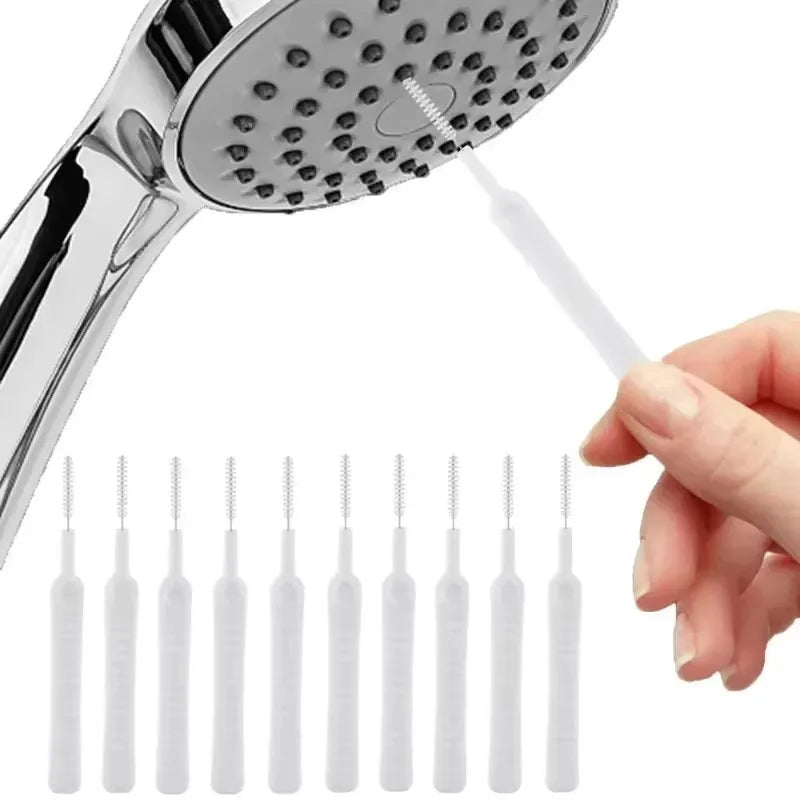 Shower Head Cleaning Brush – Pore & Gap Cleaner, 10–100 Pack