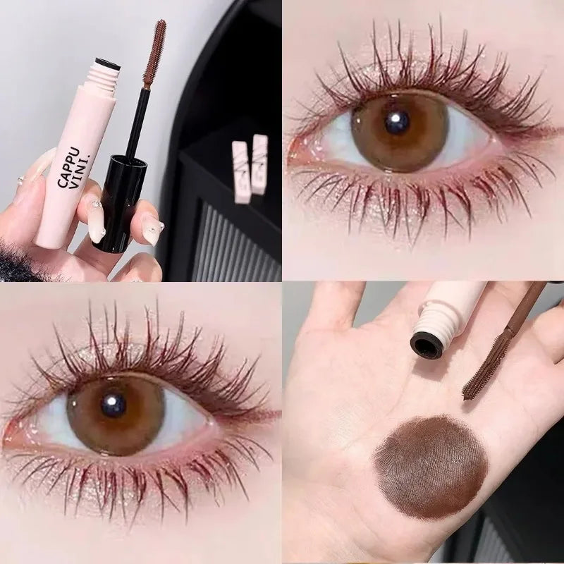Black Brown Mascara Curling Eyelash Extension Ultra-fine Non-fading