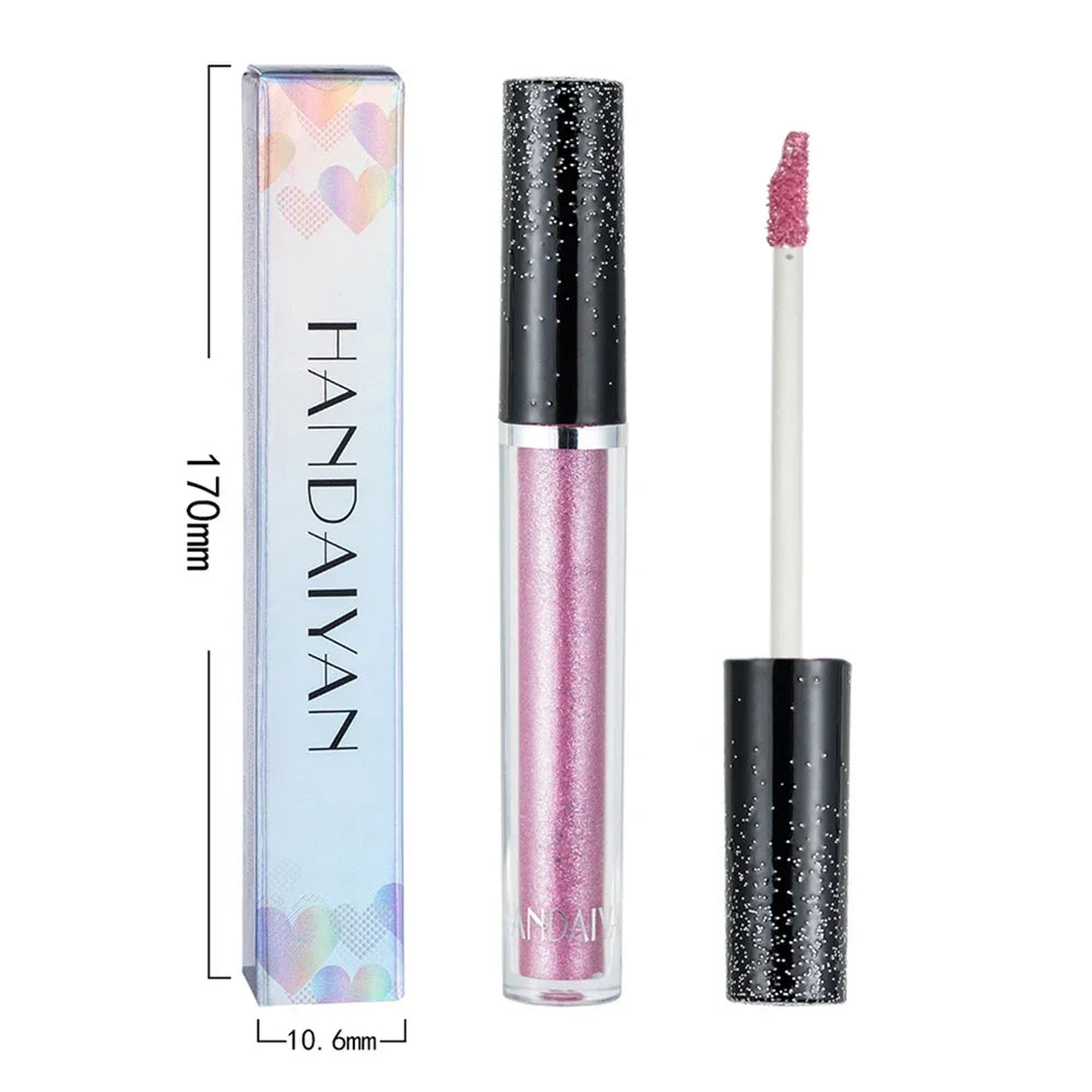 HANDAIYAN Liquid Eyeshadow Metallic Diamond Shiny Eye Liner Pen Zpaxo