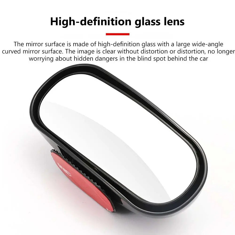 Auxiliary Spherical Mirror Blind Spot Wide Angle Side Rear Mirrors Zpaxo