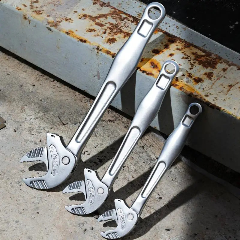 Mechanic's Ratchet Wrench Crab Claw Auto Chassis Pipeline Flange Zpaxo