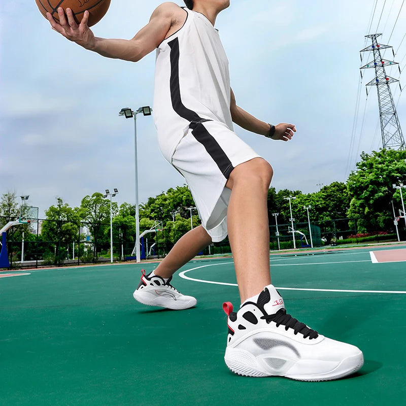 Men's Basketball Shoes Breathable Cushioning Non-slip Wearable Runing