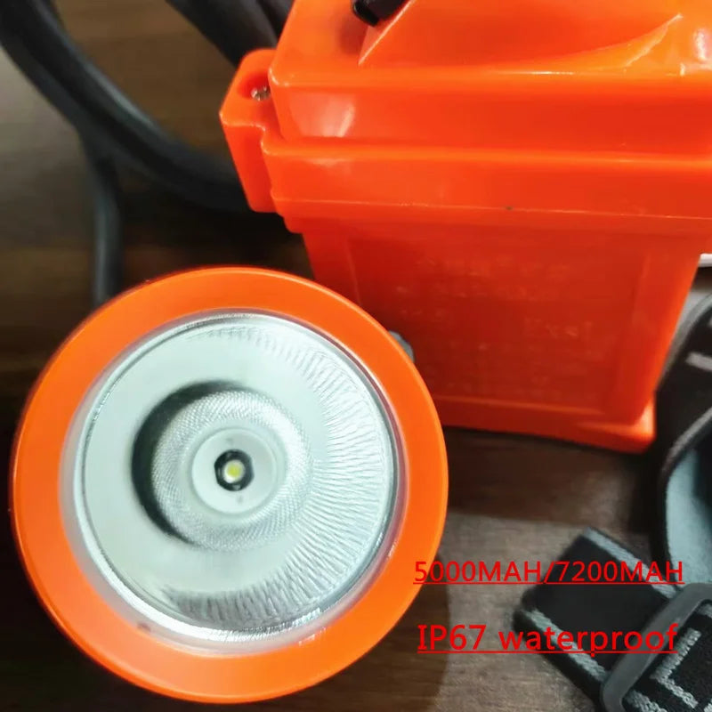 SHINEKNOT IP67 LED Headlamp – Mining, Cave & Hiking Light