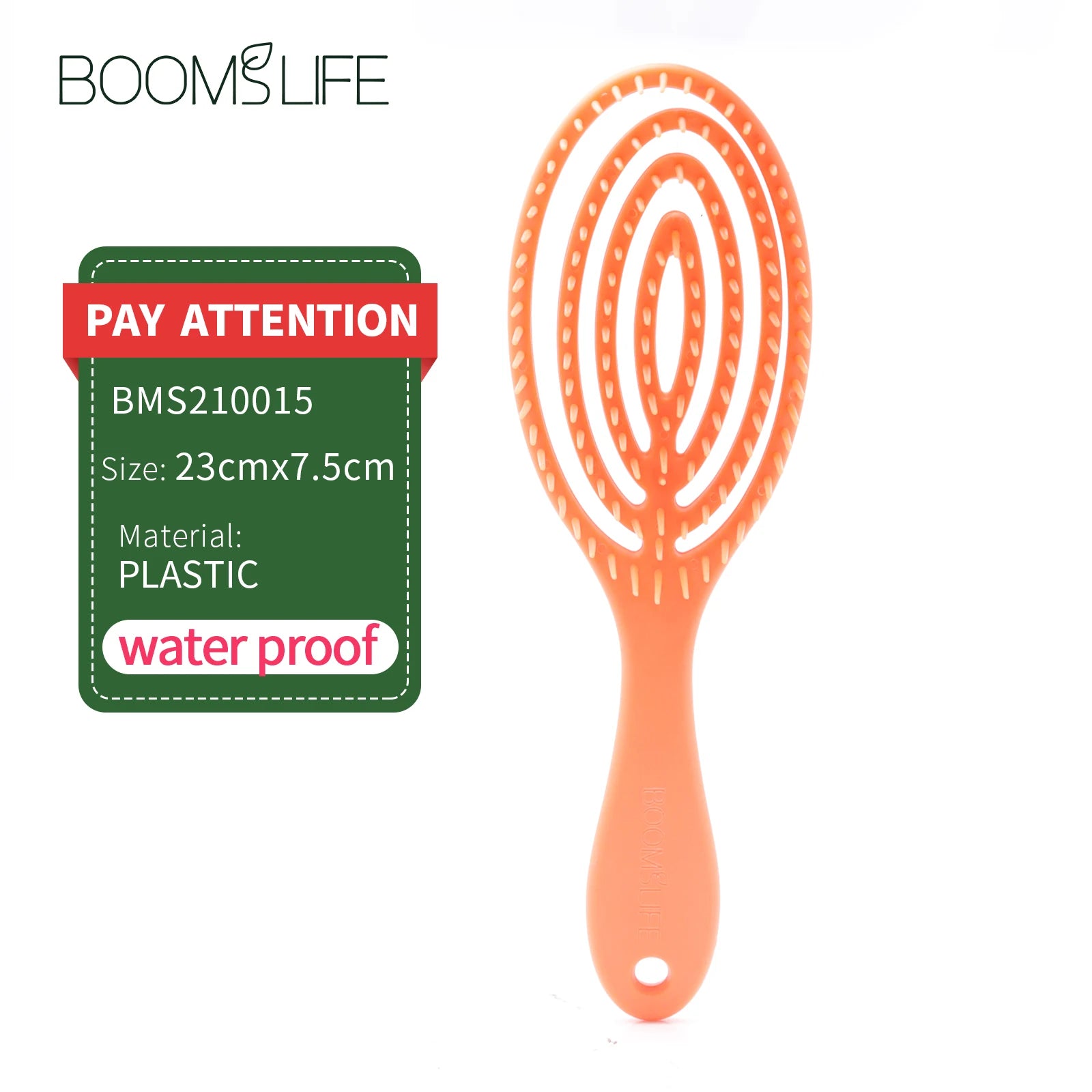 Vented Hair Brush WideTeeth Anti-static Comb for Women Scalp Massage Wet Dry Hairs Combs Detangling Hairdressing Styling Tools Zpaxo Orange Brush