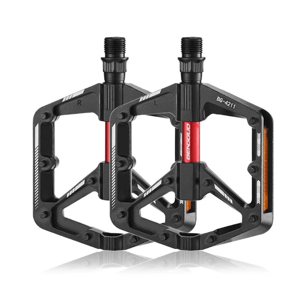 Double DU Bearing MTB Bicycle Pedal Aluminum Alloy Ultralight Bike