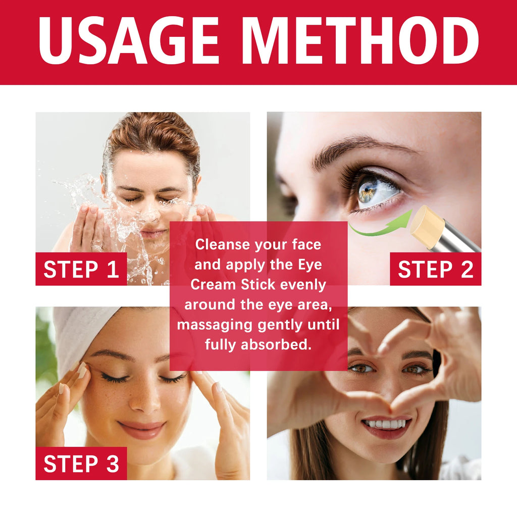 Retinol Eye Cream Stick – Dark Circles & Anti-Wrinkle Retinol Eye Cream Zpaxo