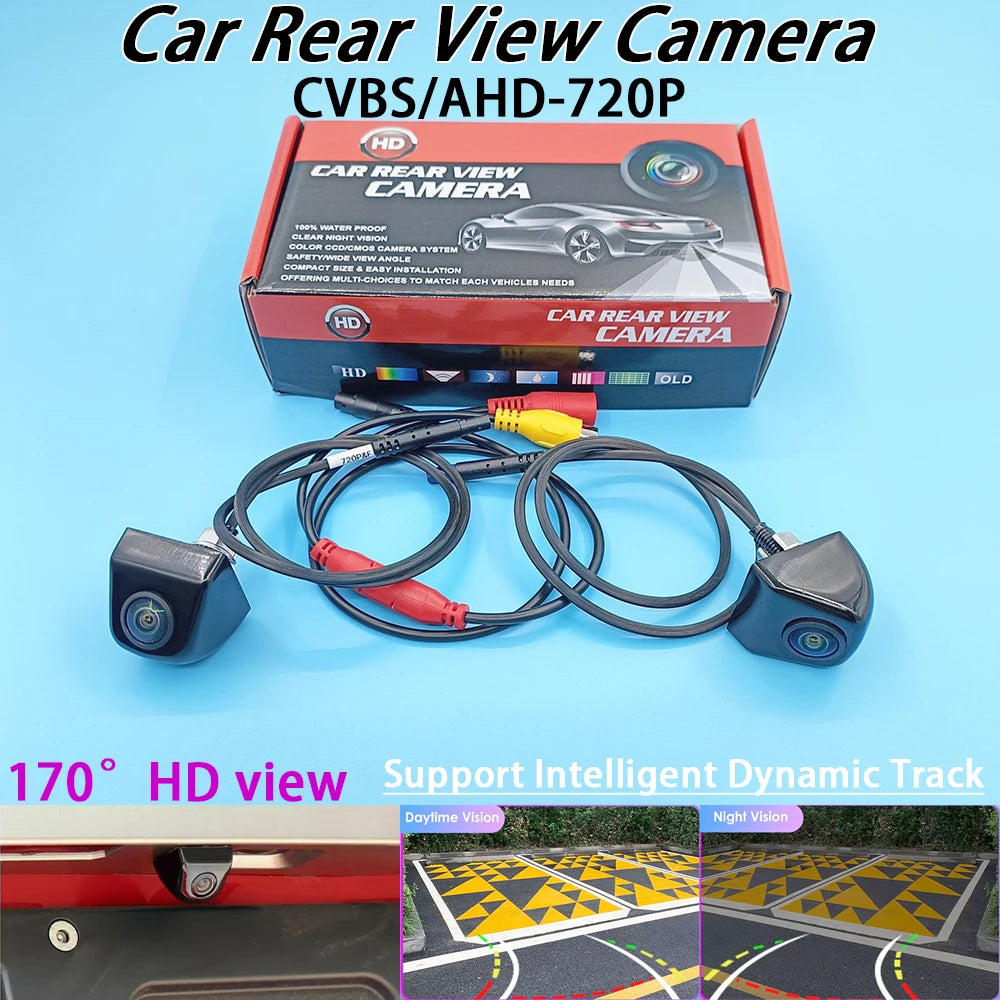 170 Degree 1080P AHD CVBS Car Rear View Camera Night Vision Reversing