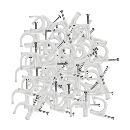 100-Pack Plant Wall Clips – Climbing Plant & Cable Fixers Plant Support Clips Zpaxo