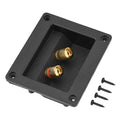 Terminal Box Acoustic Components Hifi Speaker 2 Copper Binding Post