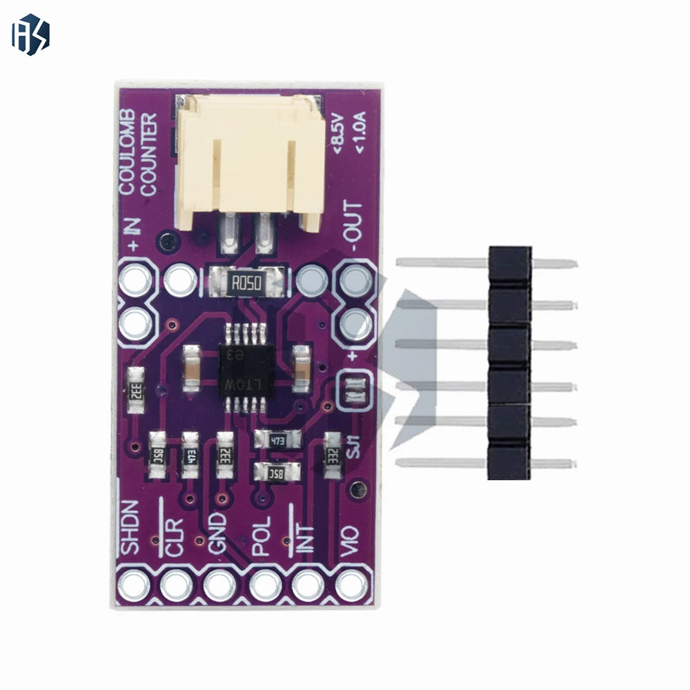 Smart LTC4150 Battery Detection Module Coulomb Counter Charge Zpaxo