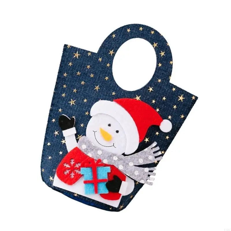 Holiday Denims Storage Bag Large Capacity Christmas Decorations