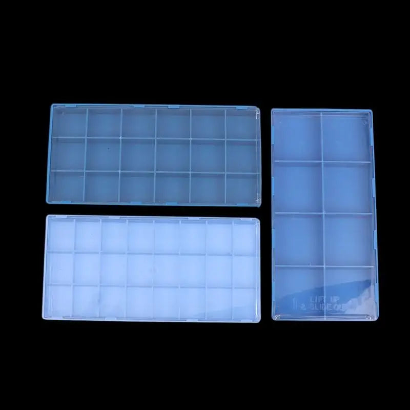 Multifunctional 8 18 24 Compartments Storage Box Lid Ideal Watch Zpaxo